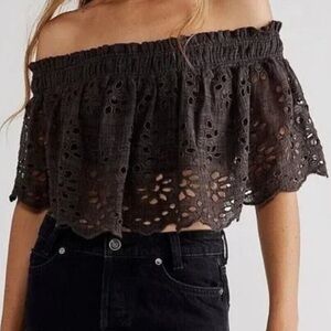 NWT Free People Perla Crop Top